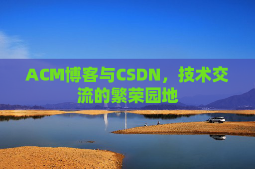 ACM博客与CSDN，技术交流的繁荣园地